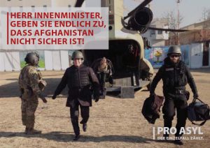 Protestieren Sie mit uns: Keine Abschiebungen nach Afghanistan!